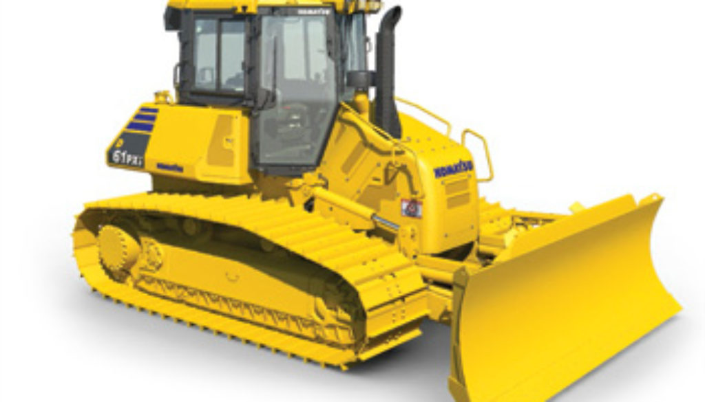 New D61i-23 equipped with first fully automatic blade control. Copyright Komatsu